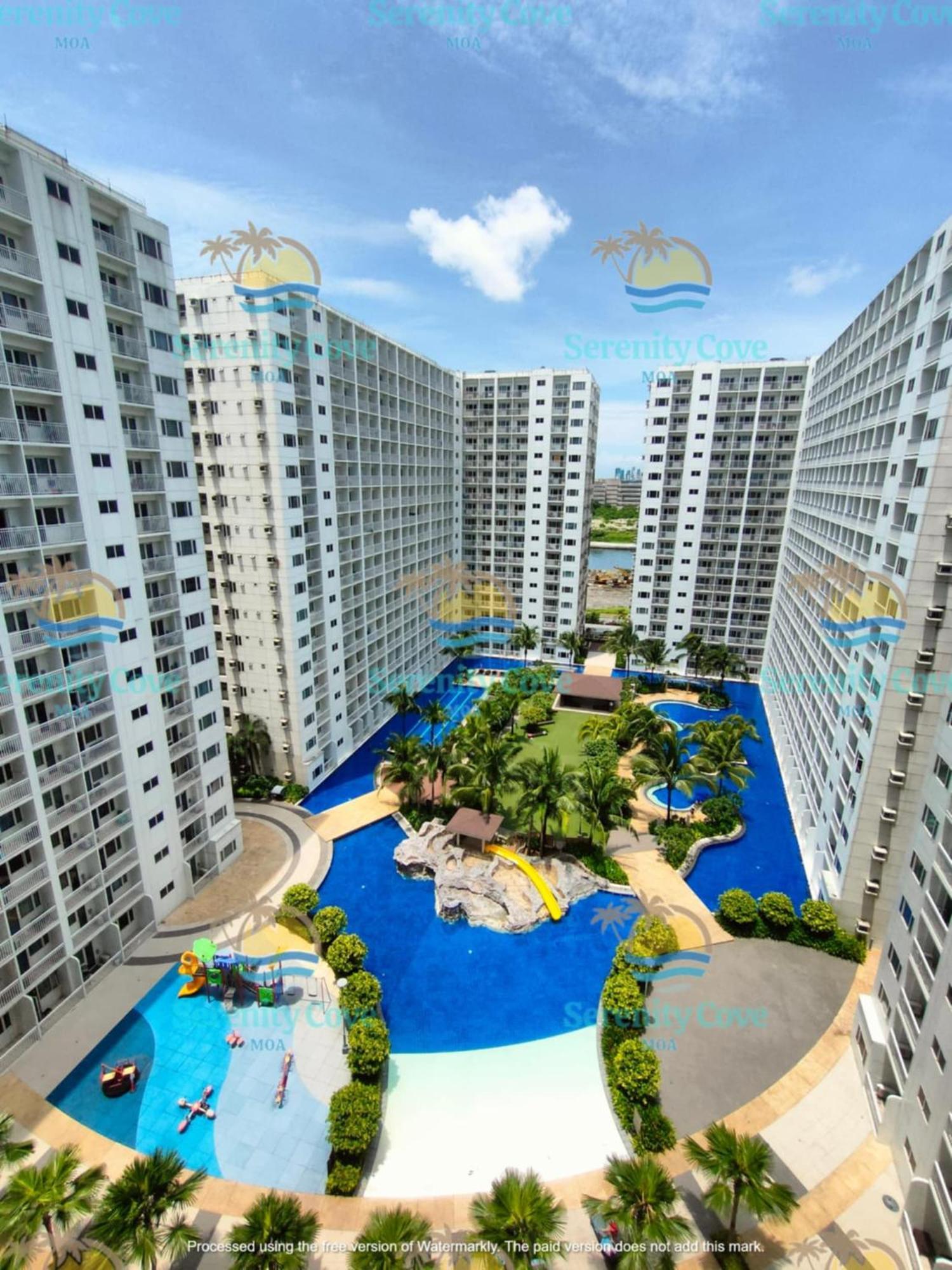 פאסאי Shore Residences Mall Of Asia Pool View 200Mbps Free Wi-Fi מראה חיצוני תמונה